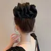 Acessório de Cabelo Laço, Presilha Grande para Coque, Grampo de Cabelo Bolha de Nuvem de Luxo, Adorno de Cabelo com Presilha para Parte de Trás da Cabeça Feminino