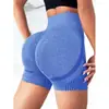 Pantalones de fitness comercio exterior transfronterizo cintura alta cadera vientre shorts running deportes transpirables que absorben el sudor pantalones de yoga mujer
