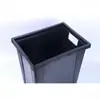 Cubo de Flores de Plástico Rectangular Grande para Flores Secas y Frescas, Anticaídas, Almacenamiento Personalizado