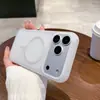 Nuevo Producto Adecuado para iPhone 17 Funda Magnética Mate para Teléfono Color Caramelo Apple 16Promax Ultra-Delgada Funda Protectora