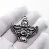 Colgante Águila Dorada de aleación de plata del Tíbet, Charm de collar estilo étnico para DIY, Colgante de pájaro Águila Dorada, Accesorio de joyería