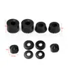 Suporte de skate de quatro rodas amortecedor pu prancha com pontas duplas prancha peixe ponte longboard peça de bowl de vértice grande pad de choque de cor