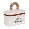 Bolsa de Cosméticos para Viaje Meow de Nuevo Producto Transfronterizo Linda Bolsa de Artículos de Tocador Portátil de Dibujos Animados Bolsa de Cosméticos Portátil con Compartimentos Bolsa de Almacenamiento Multicapa