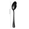 Amazon Transfronterizo Acero Inoxidable Espesado 1010 Vajilla Doméstica Cuchillo para Bistec Occidental, Tenedor y Cuchara Cuchara Cuchara Vajilla Traje