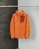 Estilo funcional para áreas externas! Fleece de ar composto! Jaqueta corta-vento, repelente à água, com forro de fleece e capuz, unissex, para outono e inverno