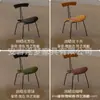 Conjunto de Mesa e Cadeiras de Lazer em Ferro, Uma Mesa e Duas Cadeiras, para Áreas de Reunião, Cadeira de Sofá Individual, Restaurante, Estilo Industrial Retrô