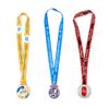 Medalla honoraria ecológica con logotipo personalizado del fabricante, con transferencia de calor, para eventos, maratones y deportes.