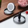 Prensa para Carne de Hamburguesa Transfronteriza de Amazon Molde para Prensa de Carne de Cocina Prensa Manual Antiadherente para Tortitas de Carne Aleación de Aluminio Hogareño