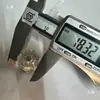 Base dourada acrílico transparente mini alça pequena 18mm item padrão grande caixa de joias outro anodizado