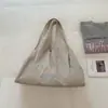 2026 Nuevo Estilo de Verano Estilo Perezoso Bolso de Gran Capacidad para Viajes Diarios Bolso de Hombro de Lona de Moda Casual de Alto Valor