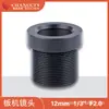 Lente CHANCCTV de 12 mm Placa de 1/3 Lente M12 Adecuado para Monitoreo de Seguridad CCTVLENS