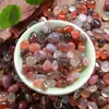 Piedras naturales, piedras de flor de lluvia, guijarros para paisajismo, decoración de plantas en maceta, piedras de ágata, piedras multicolores, piedras para pavimentar acuarios de jardín, piedras pequeñas