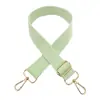 Nueva correa de hombro de 3,8 cm en color caramelo, accesorios para bolsos, correa decorativa, correa cruzada ajustable, correa larga de repuesto con borde cruzado