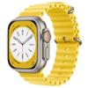 Para iwatch8Ultra apple ocean pulseira apple watch7 silicone líquido fivela dupla substituição pulseira