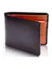 Cartera Personalizada Estilo Japonés Rakuten de Primera Capa de Piel de Vaca con Protección RFID Antirrobo para Monedas Billetera Retro de Cuero Genuino para Hombre