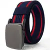 Suministro Transfronterizo Cinturón Tejido de Lona de Nylon Táctico para Hombre Entrenamiento al Aire Libre Casual Sin Metal Cinturón para Pantalones de Electricista