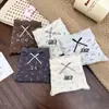 "Invierno Cálido" Estampado Floral del Sur de Francia10A Otoño-Invierno Cepillado Ropa Interior Femenina Bragas de Algodón Puro con Triángulo en la Entrepierna para Damas