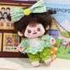 En stock Venta al por mayor 20cm Muñeca de algodón Vestido Lolita Traje de sirvienta Muñeca Estrella Ropa de muñeca