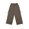 Pantalones de Trabajo de Pierna Ancha Sueltos Básicos de Color Sólido Retro Japonés Nuevo Otoño 2026 Yidao Vintage con Puños Ajustables