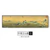 Pintura Qianli Jiangshan estilo chino nuevo pintura decorativa para sala de estar mural de pared de fondo para sofá grande sala de té concepto artístico pintura colgante Zen