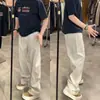 Diseño Masculino con Acabado de Alta Gama, Color Sólido Sencillo, Estilo Old Money Elegante y Único, Tela Lavada de Moda, Pantalones Casuales de Corte Tridimensional