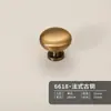 Manija de Latón para Puerta de Gabinete Estilo Francés, Cajón de Puerta de Armario Madera de Nogal Estilo Vintage Bola Redonda Colgante Estilo Chino Nuevo Manija Pequeña