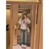 Pantalones de Maternidad para Otoño, Jeans de Mezclilla No Ajustados para Primavera y Otoño, Leggings Azules para Embarazo, Pantalones de Pierna Recta, Nuevo Modelo 2026
