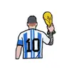 Patches Bordados de Jogador de Futebol Messi C. Mochila de Roupas Estilo Estrela Ronaldo Patches Decorativos DIY