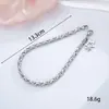 Colgante de Cadena de Acero Inoxidable Personalizado y Creativo para Bolso Versátil Estrella de Cinco Puntas Colgante Corto para Teléfono