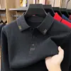 Artículo popular para transmisiones en vivo: Suéter de punto con cuello, engrosado y antipilling para hombre, capa base cálida casual de alta gama para otoño e invierno