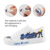 Zapatos Suaves de Goma con Dedos Estampados, Rodilleras, Pantalones para Dedos, Tops para Dedos, Set de Parque de Patineta para Dedos, Bicicleta, Juguetes Transfronterizos