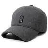 Orejeras de Invierno para Hombre Calentitas Engrosadas Gorra de Béisbol para Hombres de Mediana Edad y Mayores Protección contra el Viento y el Frío Gorra de Pico con Felpa