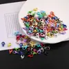 Fecho de Lagosta Colorido Pintado de 14mm Fivela Conectora Criativa para Pulseira Colar DIY Feito à Mão Acessórios de Material para Joias