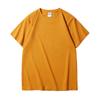 Camiseta de algodão da marca Tide masculina e feminina de 210g 40 cores sólidas, manga curta, tamanho grande, solta, gola redonda, faça você mesmo, estampa de logotipo