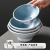 Louça de Melamina Kaiba Tigela Grande Comercial Padrão Pedra Fosco Tigela para Macarrão Pequeno e Wonton de Chongqing Estilo Escandinavo Simples Tigela para Macarrão Instantâneo