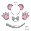 Nuevas Diademas y Bandas para el Cabello de Halloween Transfronterizas, Suministros para Fiestas Navideñas Infantiles, Diademas, Accesorios para la Cabeza, Accesorios para el Cabello de Orejas de Animal
