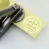 Sellos de Acero Estampado en Relieve Transparentes, Pegatinas de Engranajes, Múltiples Opciones de Color, Pegatinas de Sello de Acero, Etiquetas Especiales para Grabado en Metal DIY