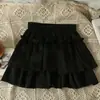 Falda Tutú Dulce para Niña Primavera Otoño Verano Pantalones de Seguridad Anti-rozaduras Falda de Pastel Fruncida Falda Versátil
