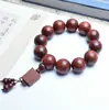 Pulseira de Sândalo Sangue 108 Círculos Múltiplos Homens e Mulheres Contas de Oração DIY