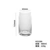 Venta al por mayor en stock Vasos de Cerveza Rayados Simples de Corte Frío, Vasos de Agua de Vidrio, Vasos para Cerveza Artesanal, Vasos para Bebidas y Jugos con Impresión de Logo
