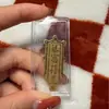 Venta Directa de Fábrica Pegatinas para Teléfono con Oro de 2 mg 999 Princesa Hazte Rico Pegatinas Doradas Láminas Doradas Atractoras de Riqueza Pegatinas Doradas de Tesoro para Teléfono