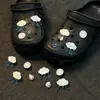 Zuecos Lindos y de Moda Estilo Ins Accesorios DIY Hebillas de Zapato Desmontables Flor de Zapato de Ballet Dibujos Animados 3D Accesorios