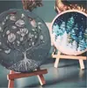 Virutas de Madera Redondas diy hecho a mano zakka pulidas anillos anuales virutas de pino originales decorativas materiales fotográficos al por mayor Amazon
