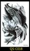 Tatuaje de geisha brazo mecánico Hua Dan carpa calavera personalidad europea y americana flor brazo tatuaje palo especial transfronterizo