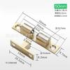 Oriental Gold Puerta de Gabinete de Plástico Bolas Táctiles Interruptor de Puerta de Mueble Bolas Táctiles Redondas Magnéticas Tarjeta Táctil Bolas Táctiles Bolas Táctiles de Cobre
