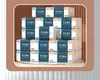 60 pacotes grandes de papel higiênico doméstico Jinlaiya, atacado em volume, pacote econômico de guardanapos e papel higiênico para uso doméstico