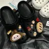 Tela de Felpa Suave y Linda Zuecos de Pan Accesorios Bolso DIY Llavero Comida de Resina DIY Juguete Hebilla de Zapato Flor de Zapato