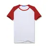 Camiseta Raglan de Modal 200g para Adultos e Crianças, Algodão Puro, Feita Sob Medida, Amostras Grátis, Design Grátis, Pedido Mínimo de 1 Peça