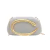 Bolso de Mano de Nicho Transfronterizo para Fiesta de Noche para Mujer, Bolso de Hombro con Cadena de Moda Europea y Americana, Diseño Elegante, Bolso Cruzado de Moda