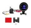 Medidor Redondo LED Modificado para Carro 10MM Medidor de Temperatura da Água do Carro Medidor Digital Redondo de Temperatura da Água Medidor LED